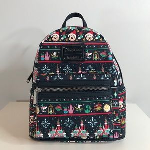 NWT Disney Loungefly Christmas Backpack